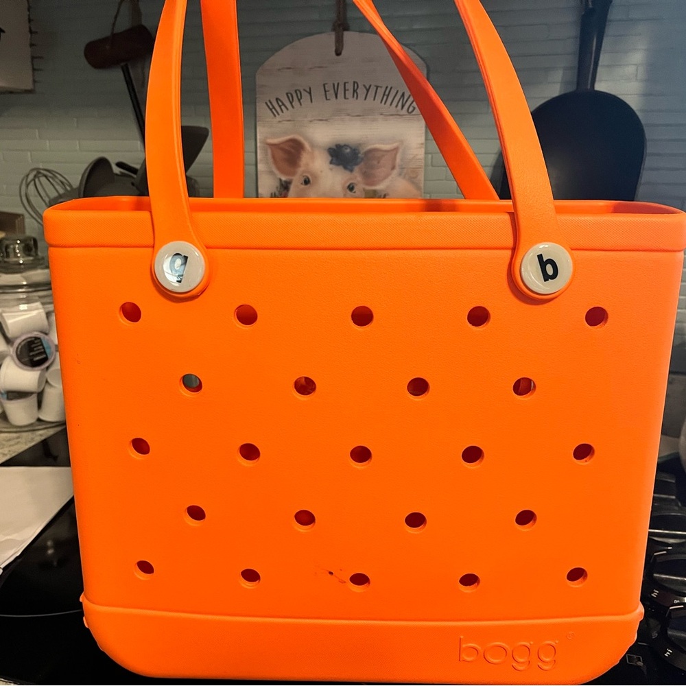 Orange Tote Bag